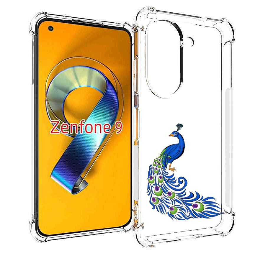 

Чехол MyPads жарптица-голубая для Asus Zenfone 9 (AI2202), Прозрачный, Tocco