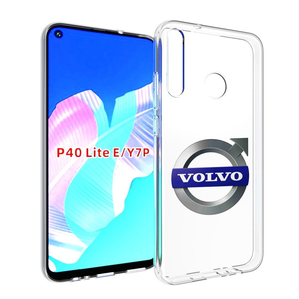 

Чехол бампер MyPads volvo мужской для Huawei P40 Lite E, Прозрачный, Tocco
