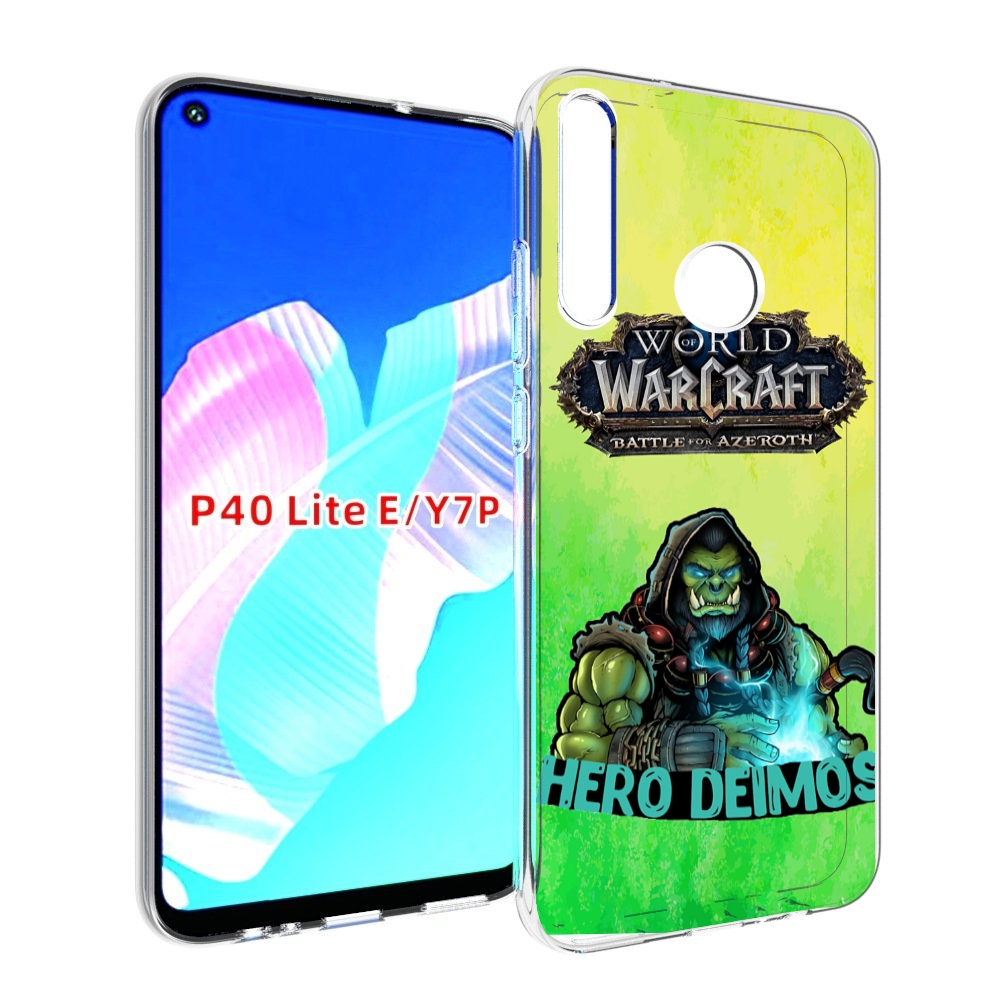 

Чехол бампер MyPads world-of-warcraft мужской для Huawei P40 Lit, Прозрачный, Tocco