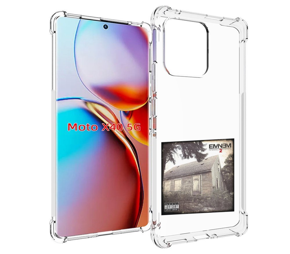 

Чехол MyPads Eminem THE MARSHALL MATHERS LP 2 для Motorola Moto X40, Прозрачный, Tocco
