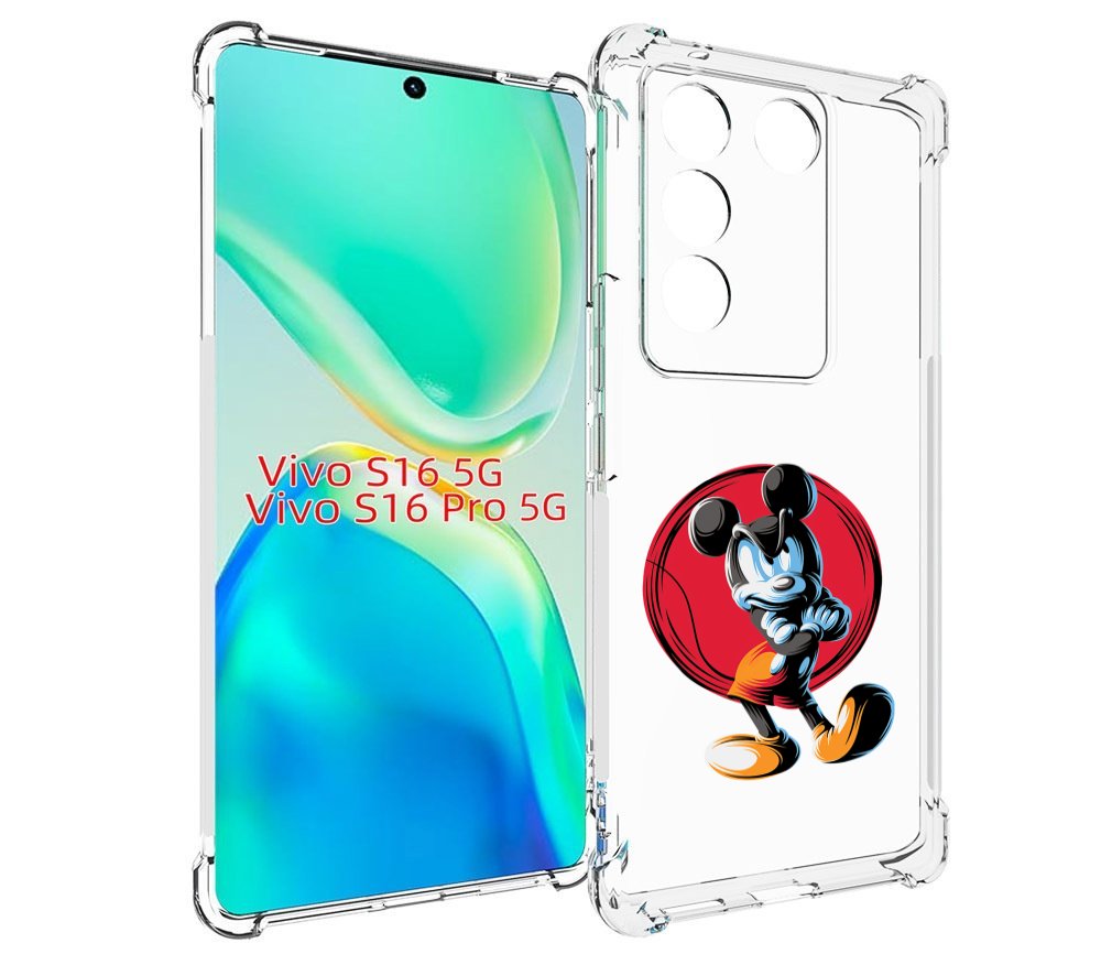 

Чехол MyPads злой-микки для Vivo S16 5G/S16 Pro 5G/V27/V27 Pro, Tocco