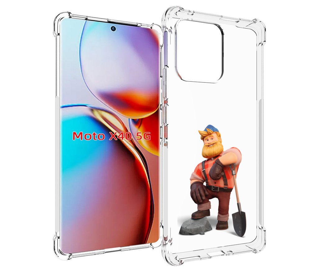 

Чехол MyPads FarmVille-2 для Motorola Moto X40, Прозрачный, Tocco