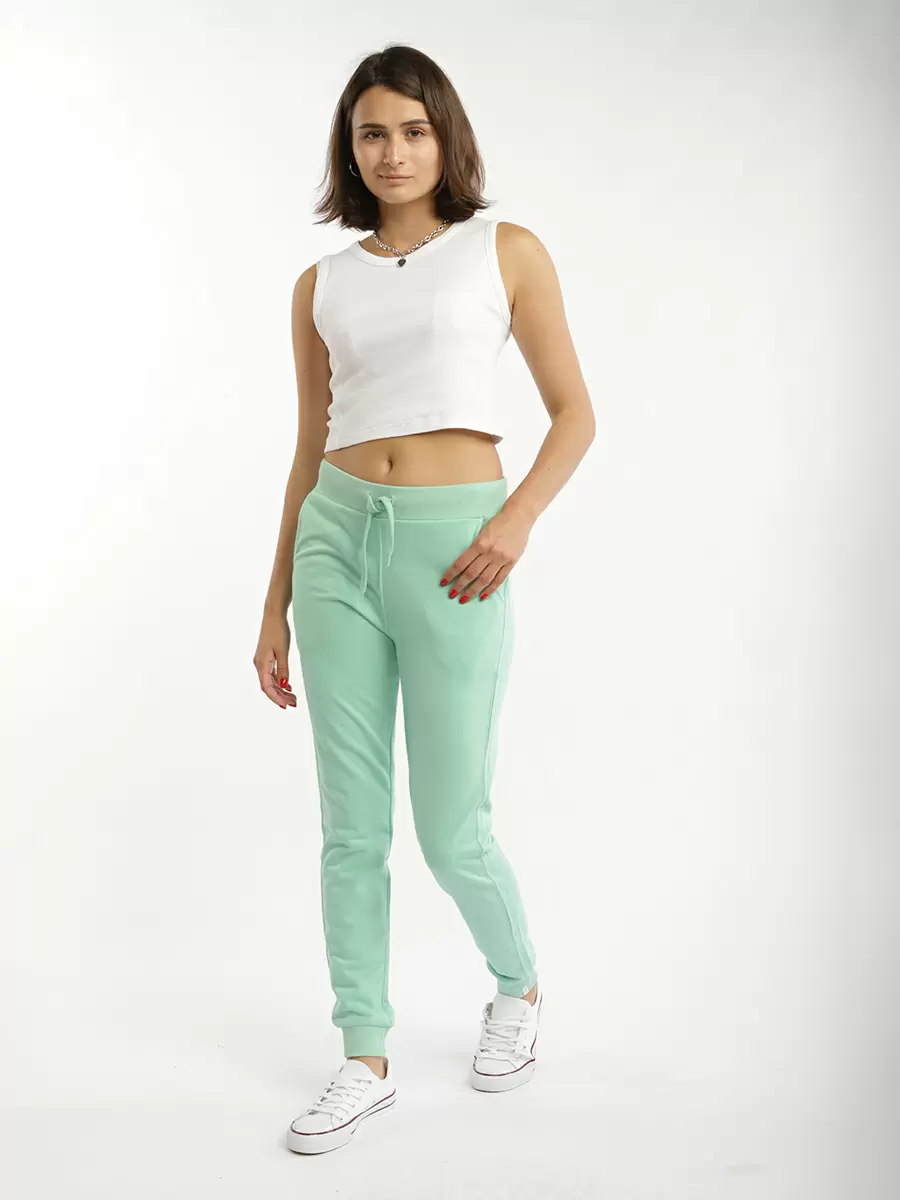 

Спортивные брюки женские JOGGY SQ74592 зеленые M, Зеленый, SQ74592