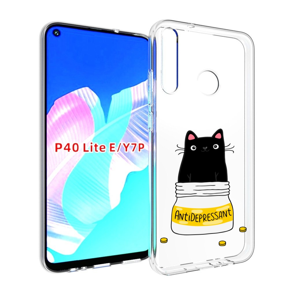 Чехол бампер MyPads Антидеприсан для Huawei P40 Lite E