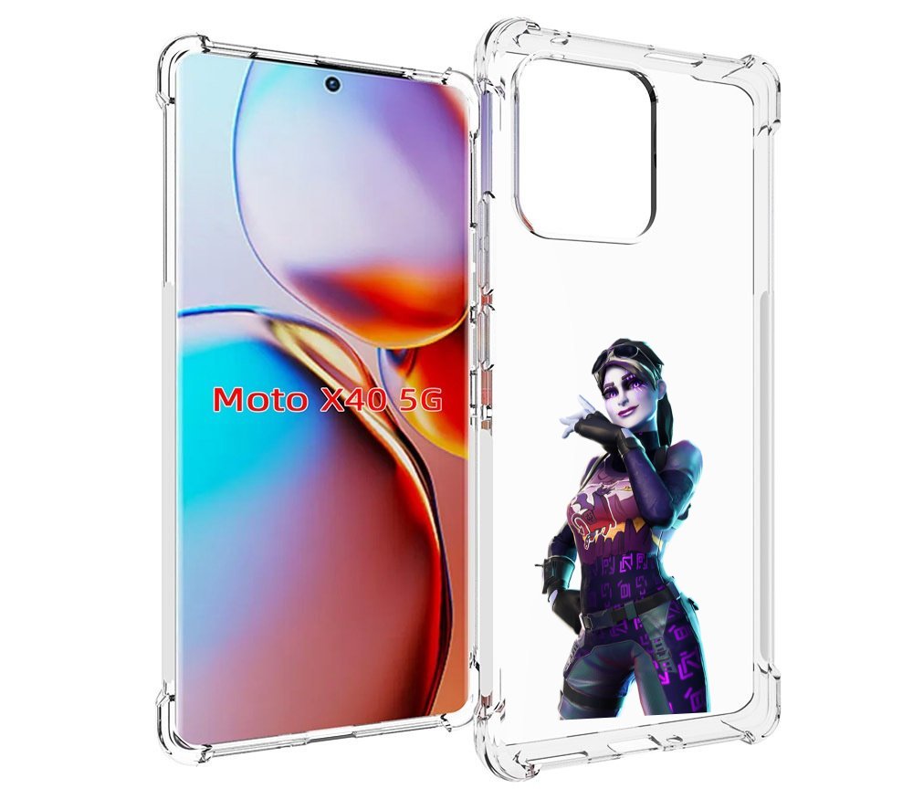 

Чехол MyPads Fortnite-3 для Motorola Moto X40, Прозрачный, Tocco