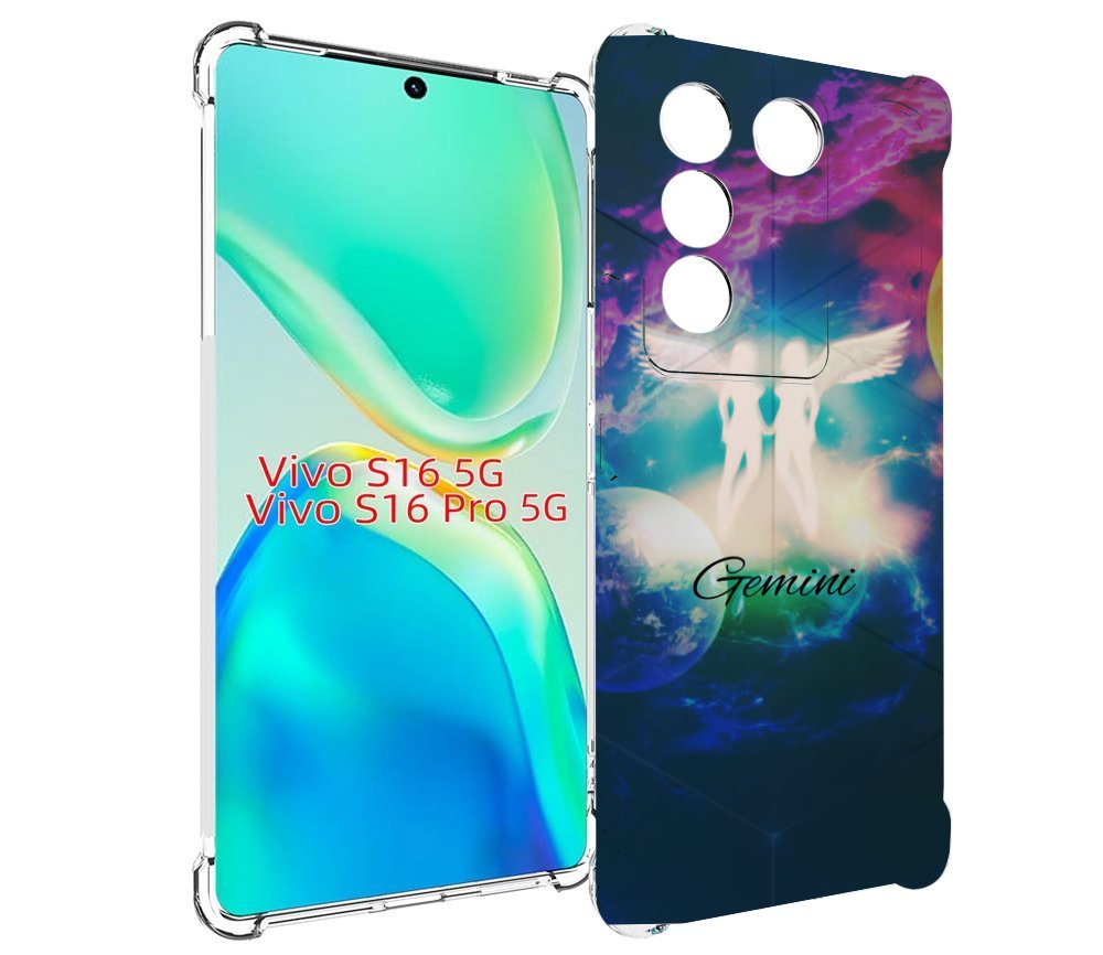 

Чехол MyPads знак зодиака близнецы 3 для Vivo S16 5G/S16 Pro 5G/V27/V27 Pro, Tocco