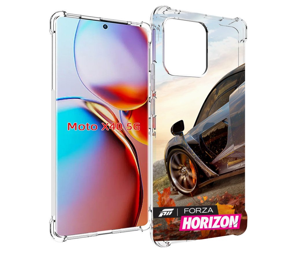 

Чехол MyPads Forza Horizon 4 для Motorola Moto X40, Прозрачный, Tocco