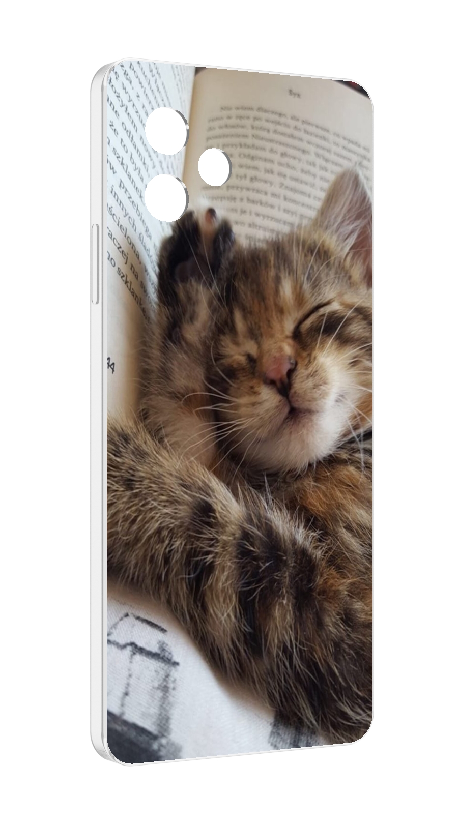 

Чехол MyPads Спящий-котенок для Huawei Nova Y61 / Huawei Enjoy 50z, Прозрачный, Tocco