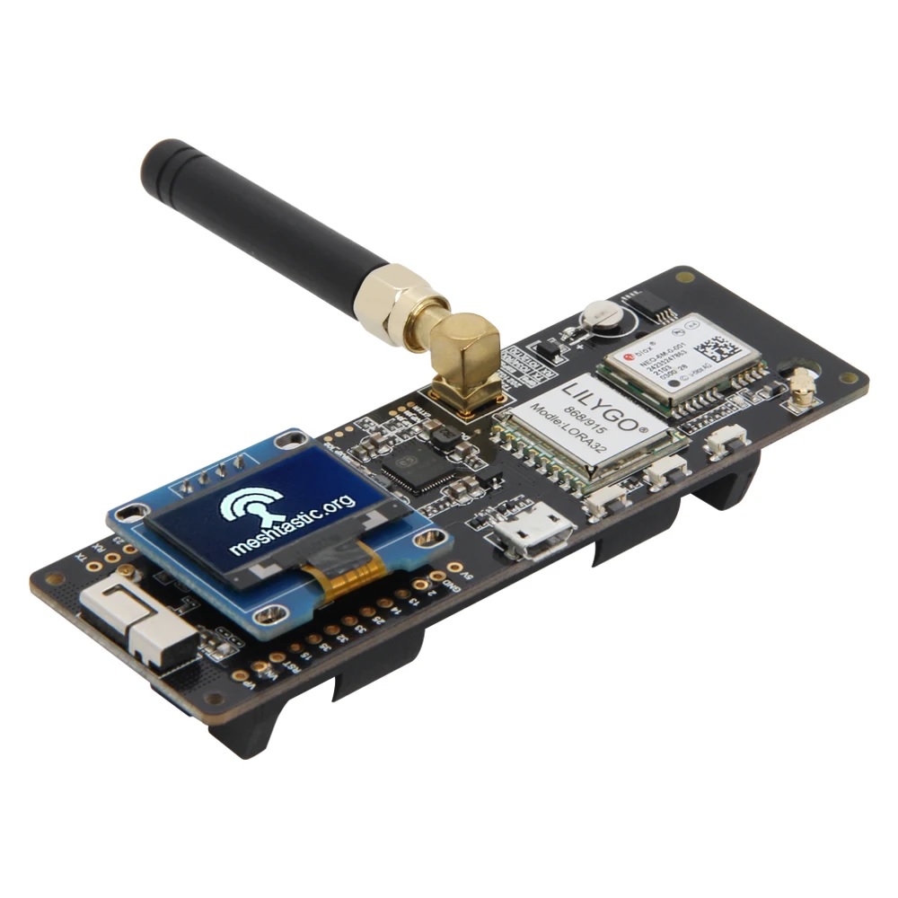 

Плата разработки LILYGO LoRa32 915 МГц с OLED-дисплеем (AXP2101)