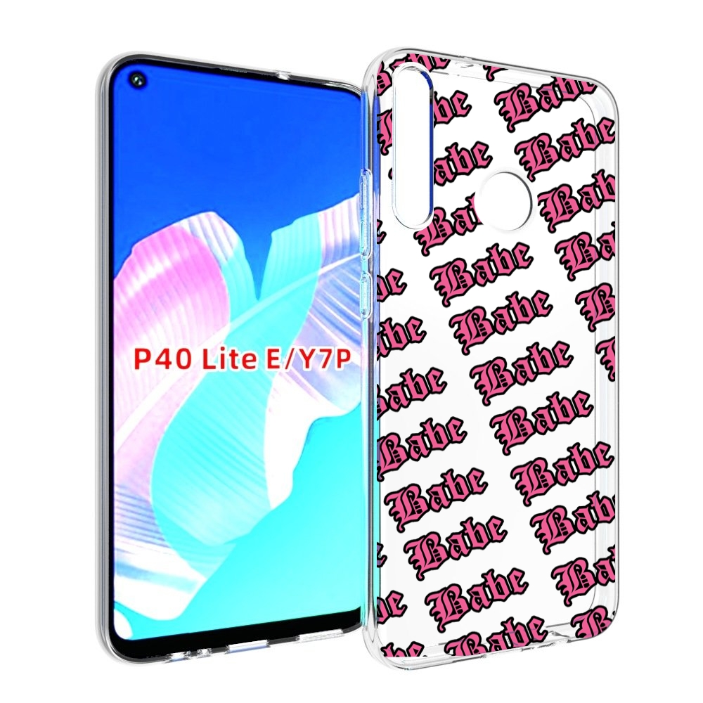

Чехол бампер MyPads Бабе для Huawei P40 Lite E, Прозрачный, Tocco
