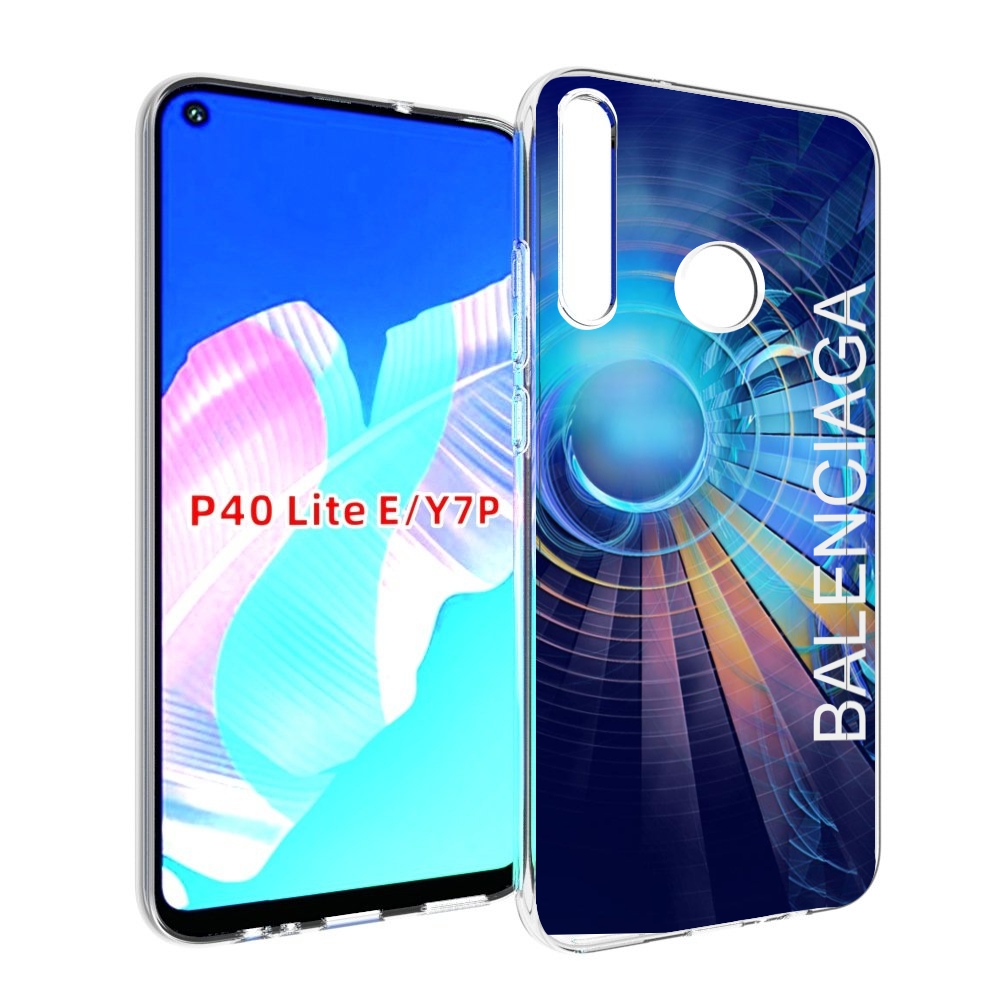 

Чехол бампер MyPads Баленсиага-абстракция для Huawei P40 Lite E, Прозрачный, Tocco