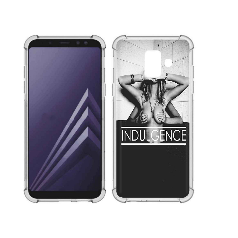 

Чехол MyPads Tocco для Samsung Galaxy A6 (2018) Страсть (PT111558.582.163), Прозрачный, Tocco
