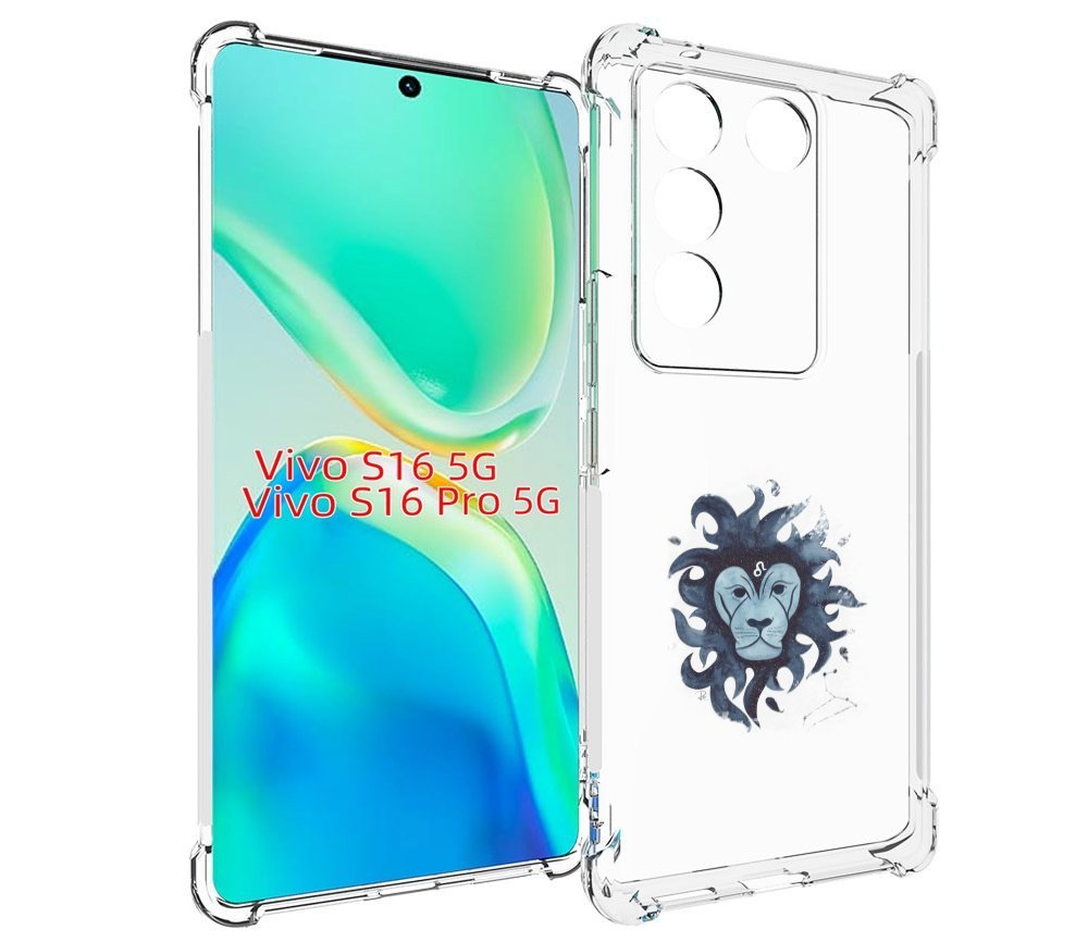 

Чехол MyPads знак зодиака лев 5 для Vivo S16 5G/S16 Pro 5G/V27/V27 Pro, Tocco