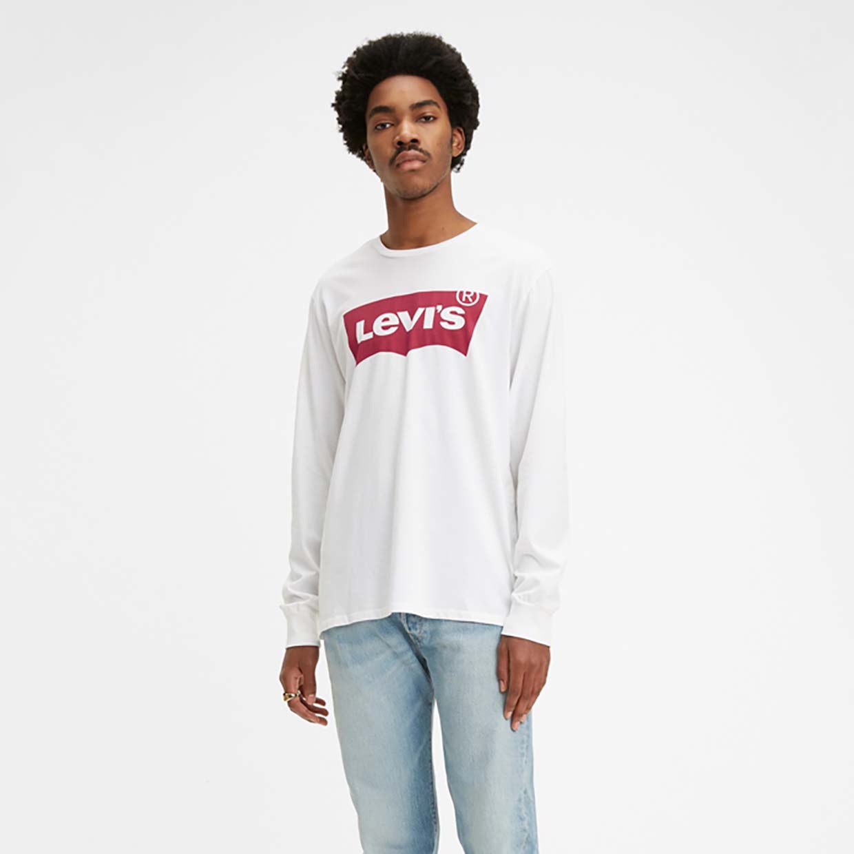 фото Футболка мужская 36015-0010 levi's белая s