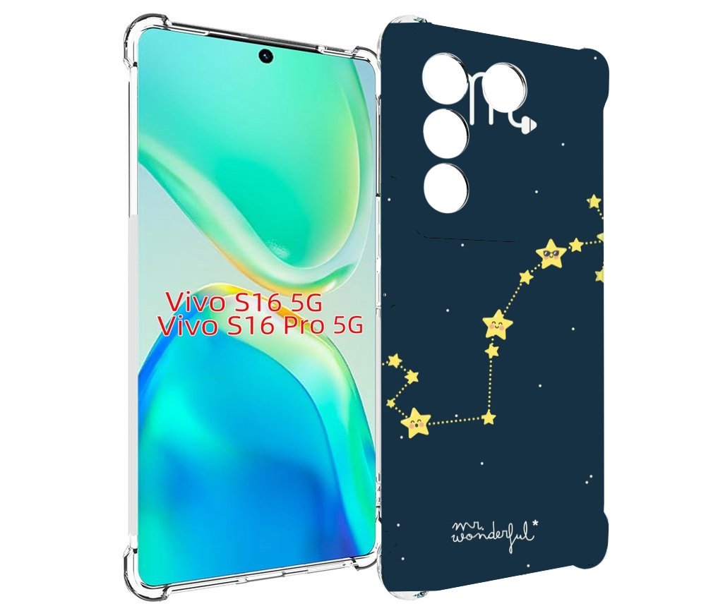 

Чехол MyPads знак зодиака скорпион 1 для Vivo S16 5G/S16 Pro 5G/V27/V27 Pro, Tocco