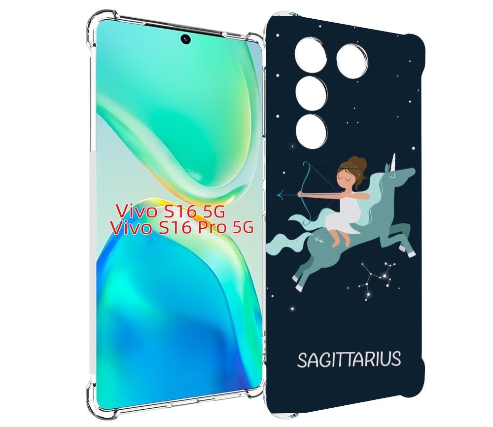 

Чехол MyPads знак зодиака стрелец 5 для Vivo S16 5G/S16 Pro 5G/V27/V27 Pro, Tocco