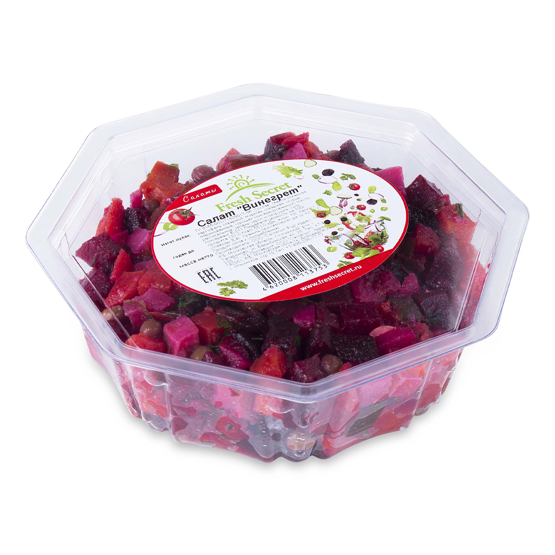 

Салат Fresh Secret винегрет 400 г