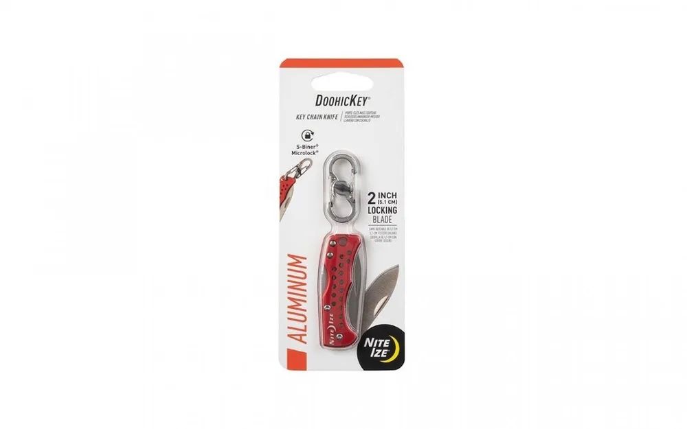 

Карманный инструмент NITEIZE DoohicKey Knife (красный)
