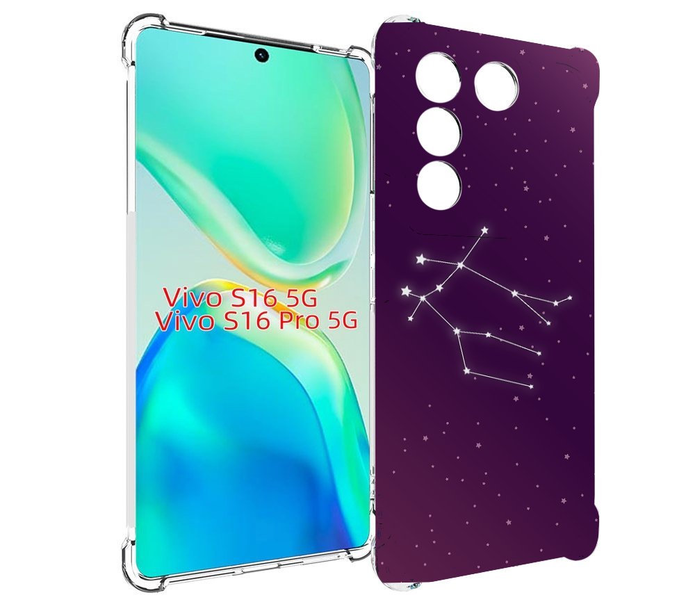 

Чехол MyPads знак-зодиака-близнецы-4 для Vivo S16 5G/S16 Pro 5G/V27/V27 Pro, Tocco