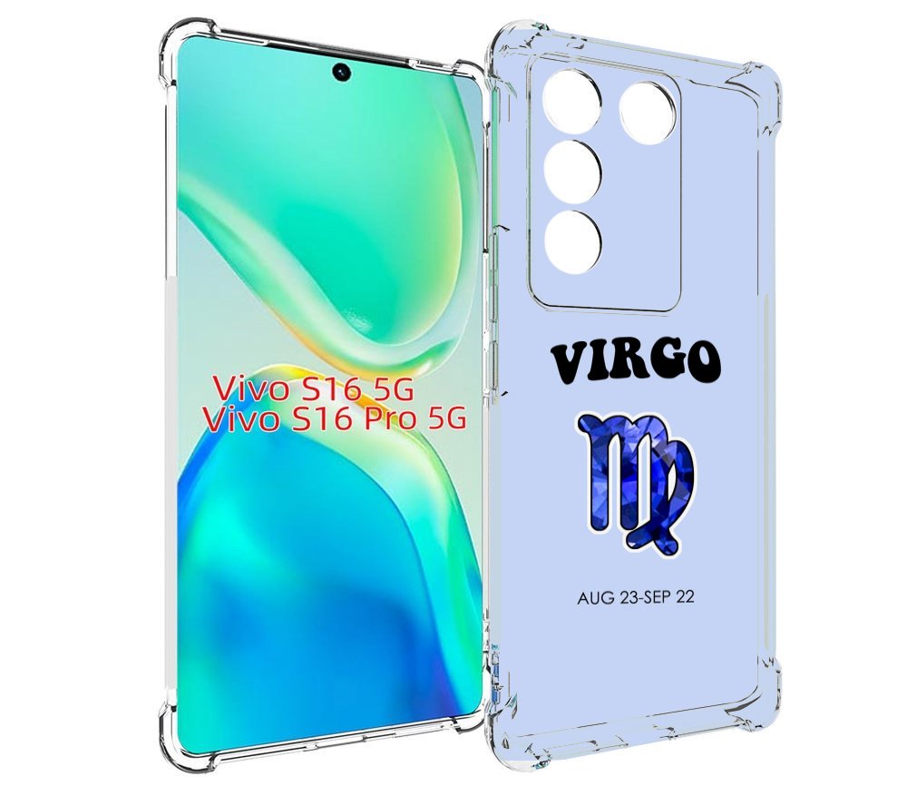 

Чехол MyPads знак-зодиака-дева-1 для Vivo S16 5G/S16 Pro 5G/V27/V27 Pro, Tocco