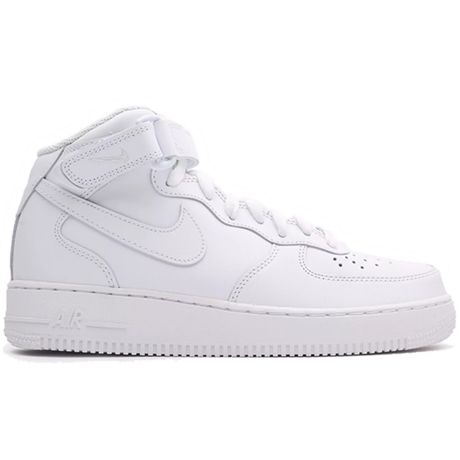 

Кеды мужские Nike AIR FORCE 1 MID '07 белые 44 EU, Белый, AIR FORCE 1 MID '07