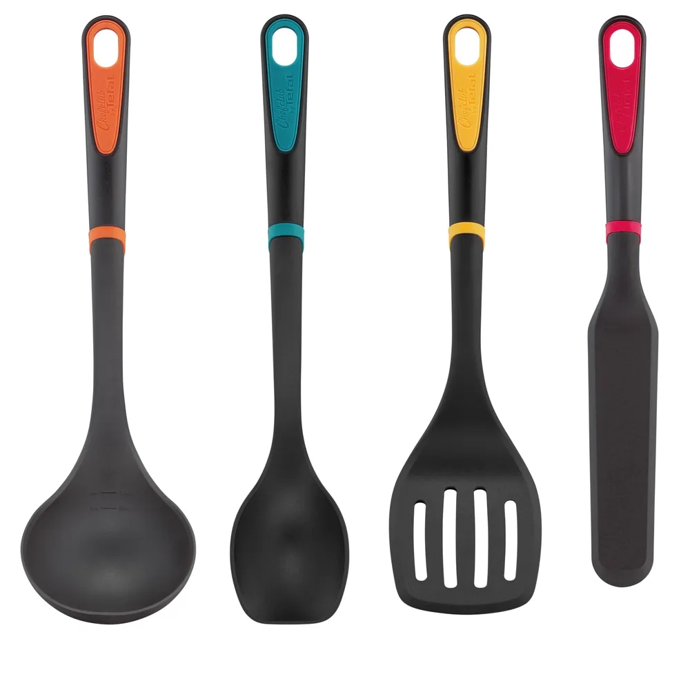 

Набор аксессуаров для готовки Tefal ChefClub K263S404, 4 предмета, Разноцветный;черный, K263S404