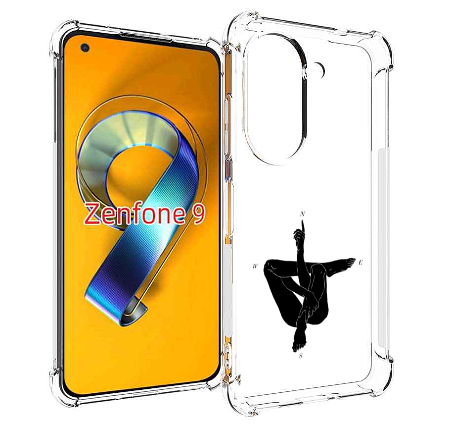 

Чехол MyPads живой компас для Asus Zenfone 9 (AI2202), Прозрачный, Tocco
