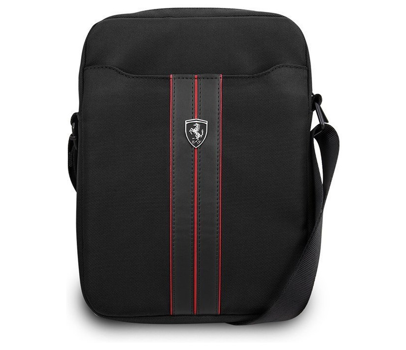 фото Чехол cg mobile ferrari urban bag nylon/pu carbon для планшетов 8" черный (feursh8bk)