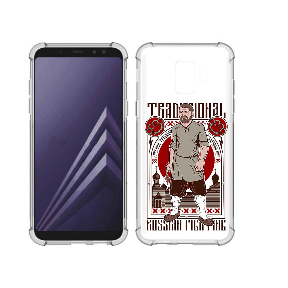 

Чехол MyPads Tocco для Samsung Galaxy A6 (2018) Традициональный мужчина (PT111558.582.173), Прозрачный, Tocco
