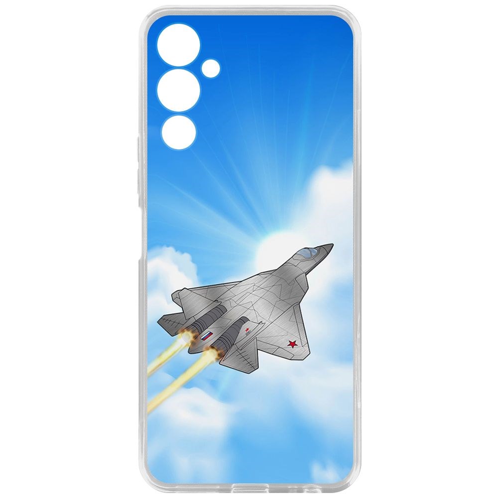 

Чехол-накладка Кейс СУ-57 для Tecno Pova 4, Прозрачный
