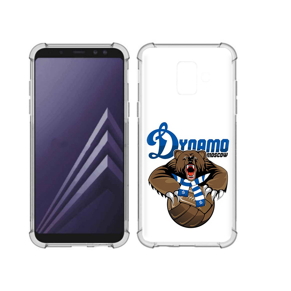 

Чехол MyPads Tocco для Samsung Galaxy A6 (2018) ФК Динамо медведь (PT111558.582.175), Прозрачный, Tocco