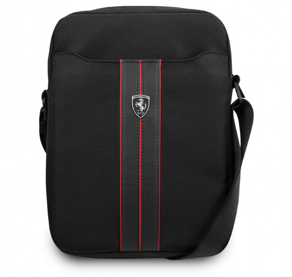 фото Чехол cg mobile ferrari urban bag nylon/pu carbon для планшетов 10" черный (feursh10bk)