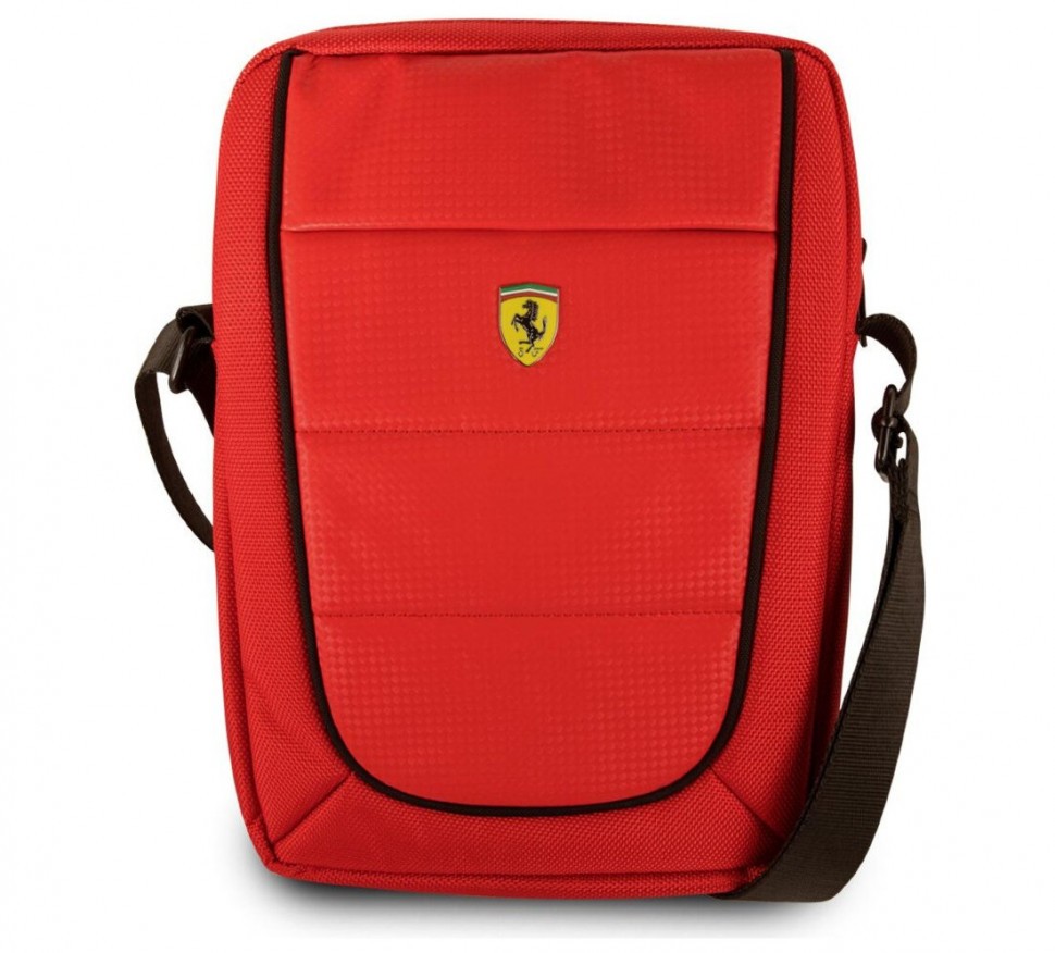 фото Чехол cg mobile ferrari scuderia bag nylon/pu для планшетов 10", красный (fesh10re)