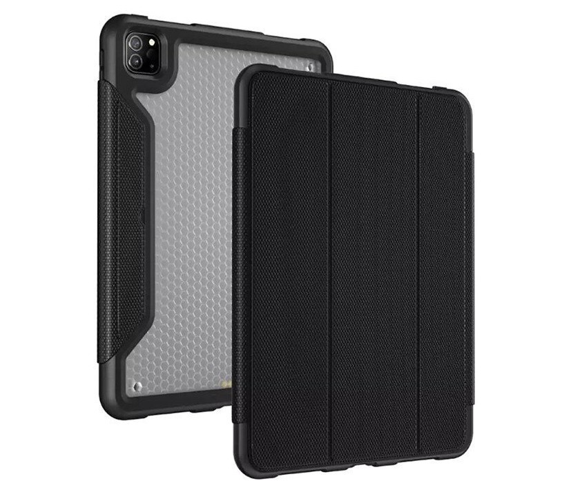 фото Чехол blueo resistance folio case для ipad pro 11" (2021/2020)/air 10.9", черный