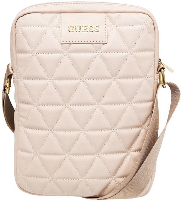 фото Чехол cg mobile guess quilted bag для планшетов 10", розовый (gutb10qlpk)