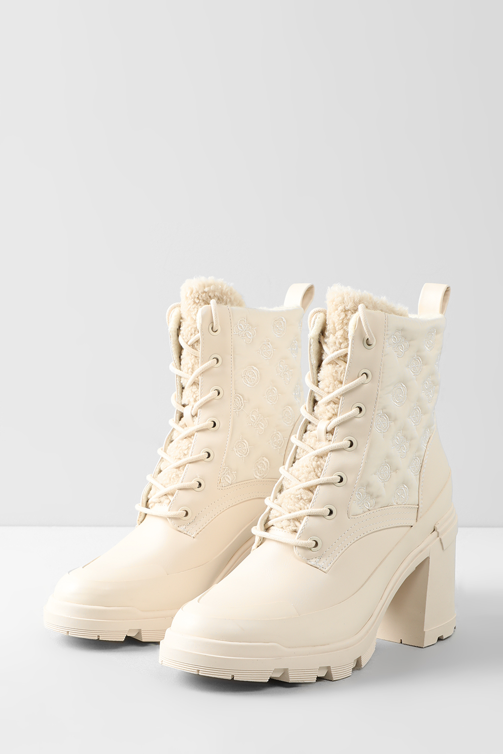

Ботильоны женские Guess FL8RMA FAL10 бежевые 40 RU, Бежевый, FL8RMA FAL10