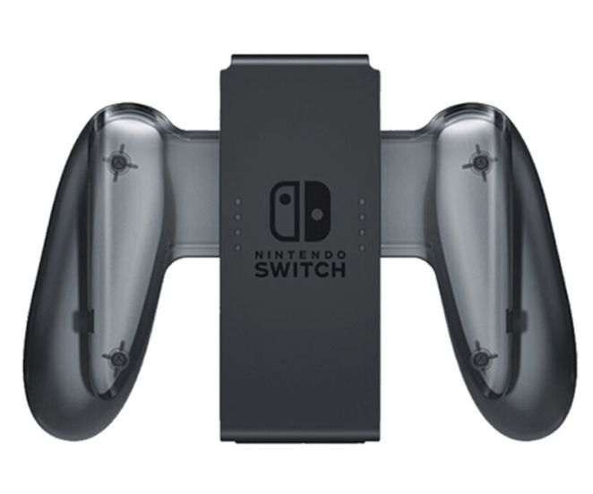 

Держатель NoBrand Charging Grip для Joy-Con, Черный, Charging Grip