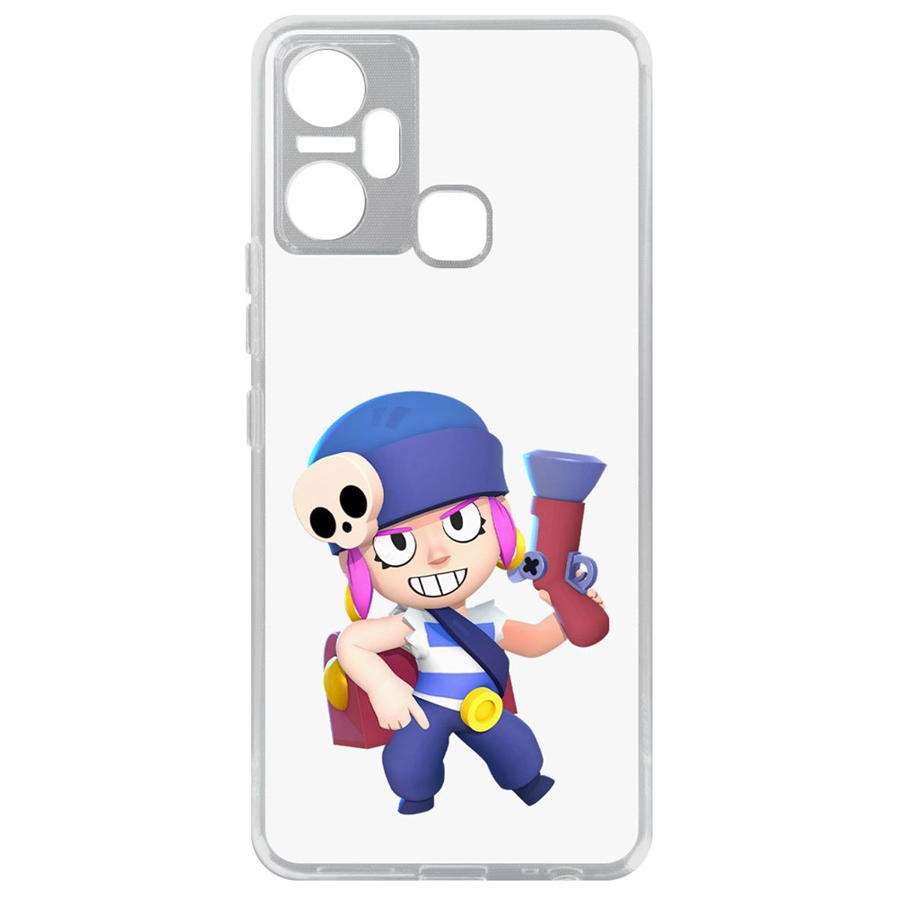

Чехол-накладка Кейс Brawl Stars-Пенни для Infinix Smart 6 Plus