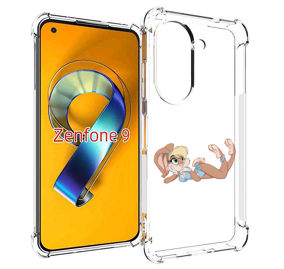 Чехол MyPads зайка-в-купальнике для Asus Zenfone 9 (AI2202)