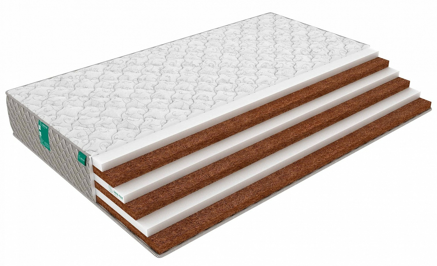 

Матрас Sleeptek Total Foam Cocos 18 mix 70x205, Total Foam Cocos 18 mix