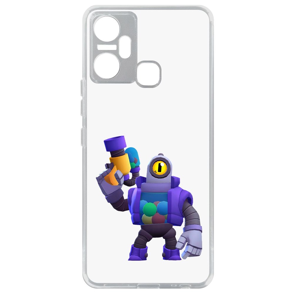 

Чехол-накладка Кейс Brawl Stars-Рико для Infinix Smart 6 Plus