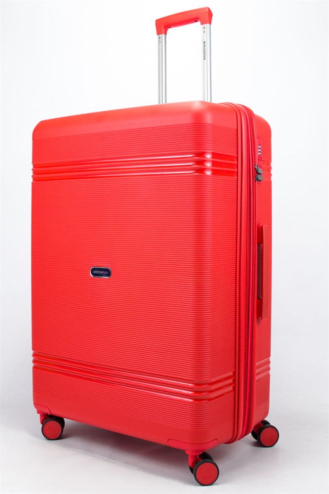 

Чемодан унисекс Mironpan 50003 красный XL, 50003