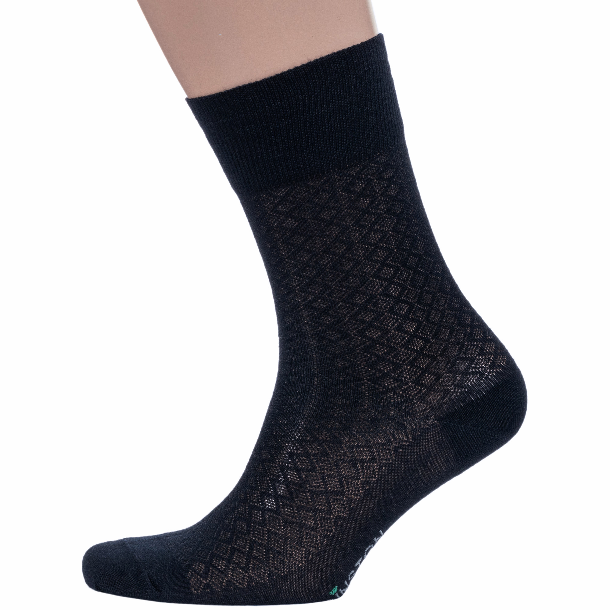 

Носки мужские Grinston socks 15D21 черные 25, 15D21