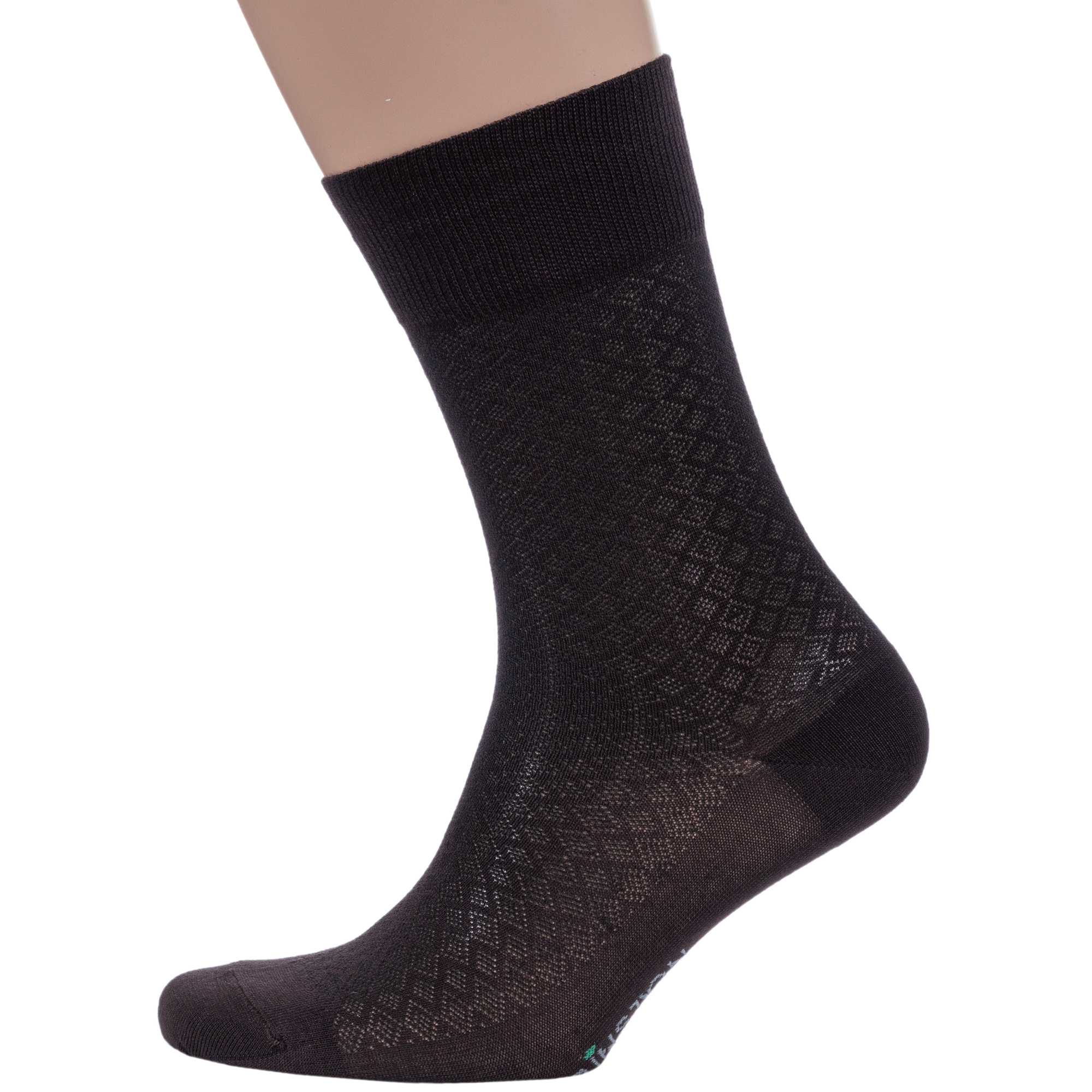 Носки мужские Grinston socks 15D21 коричневые 25