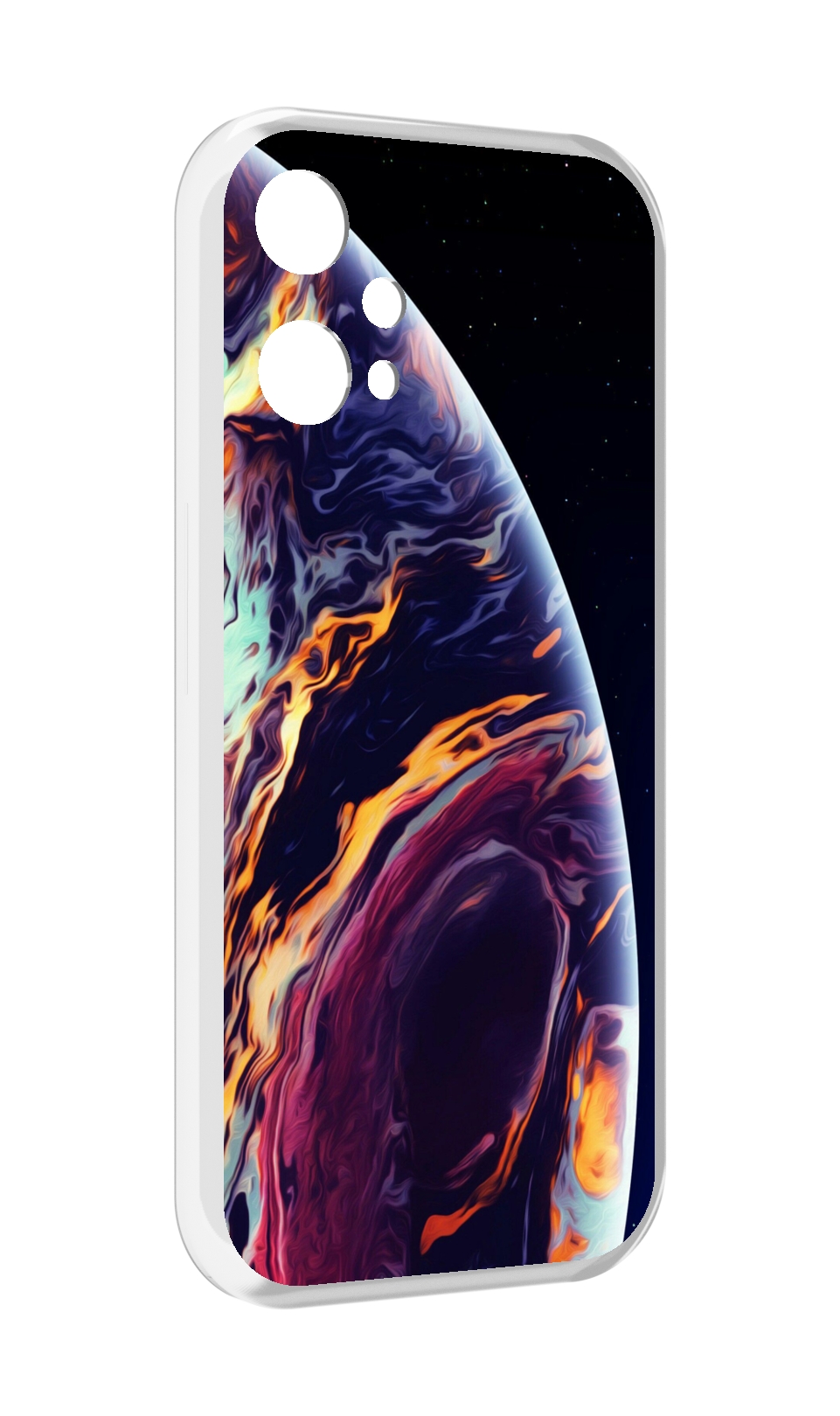 

Чехол MyPads акварельная планета для OnePlus Nord CE 2 Lite 5G, Прозрачный, Tocco