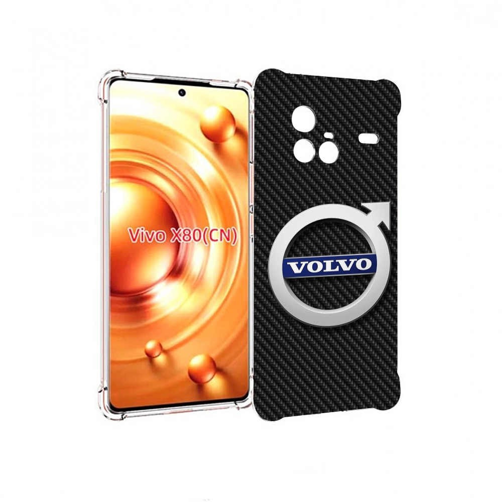 

Чехол Mypads Volvo 3 Для Vivo X80, Прозрачный, Tocco