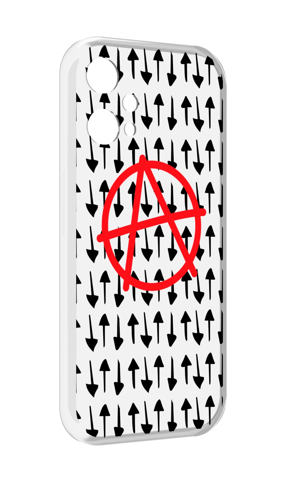 

Чехол MyPads анархия-панк для OnePlus Nord CE 2 Lite 5G, Прозрачный, Tocco