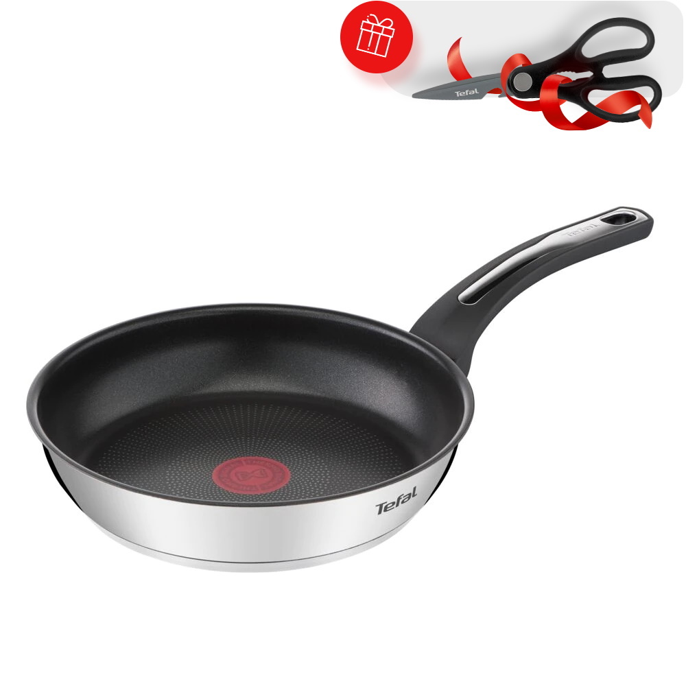 

Сковорода TEFAL 24 + Ножницы Tefal K1564174