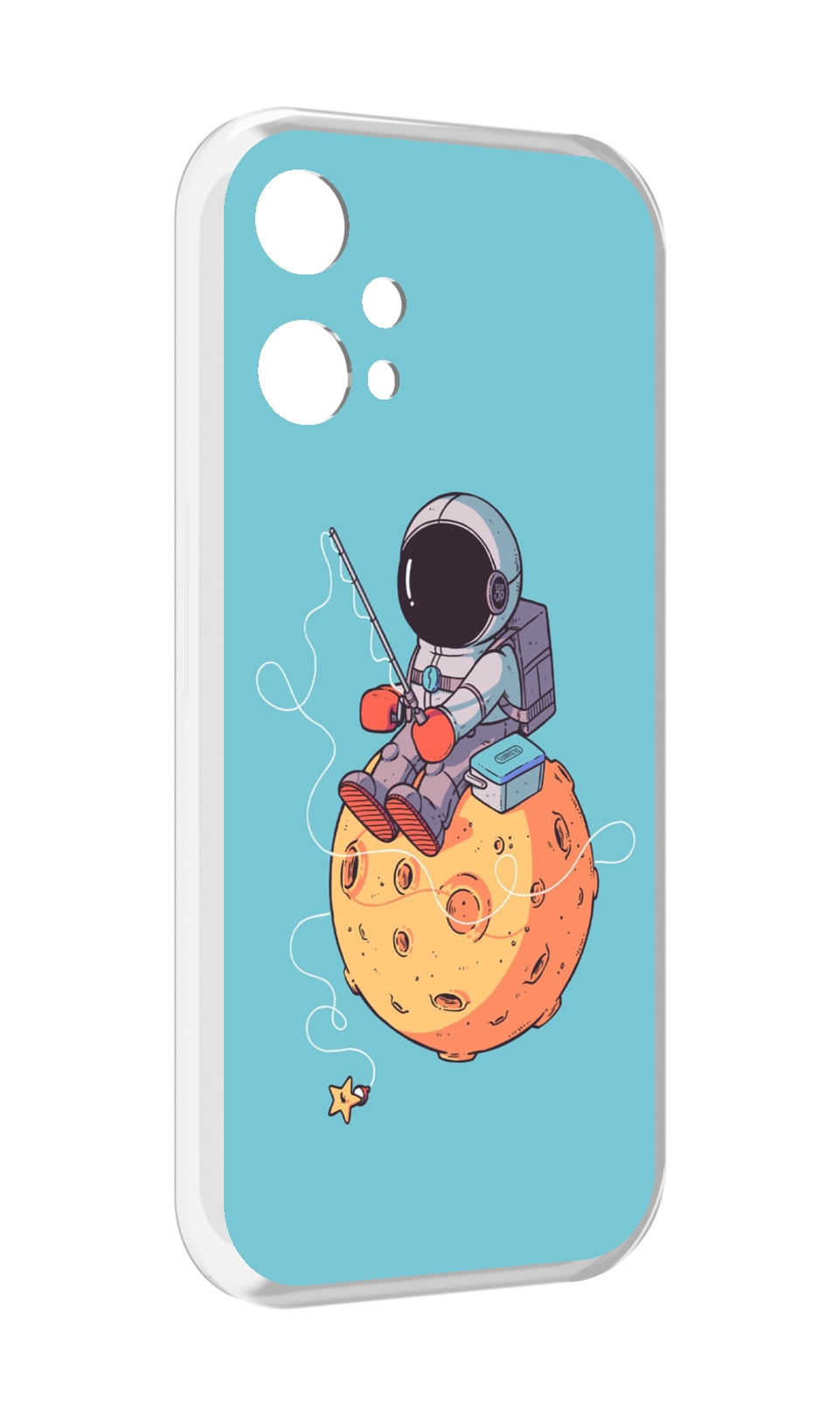 

Чехол MyPads астронавт ловит звезду для OnePlus Nord CE 2 Lite 5G, Прозрачный, Tocco