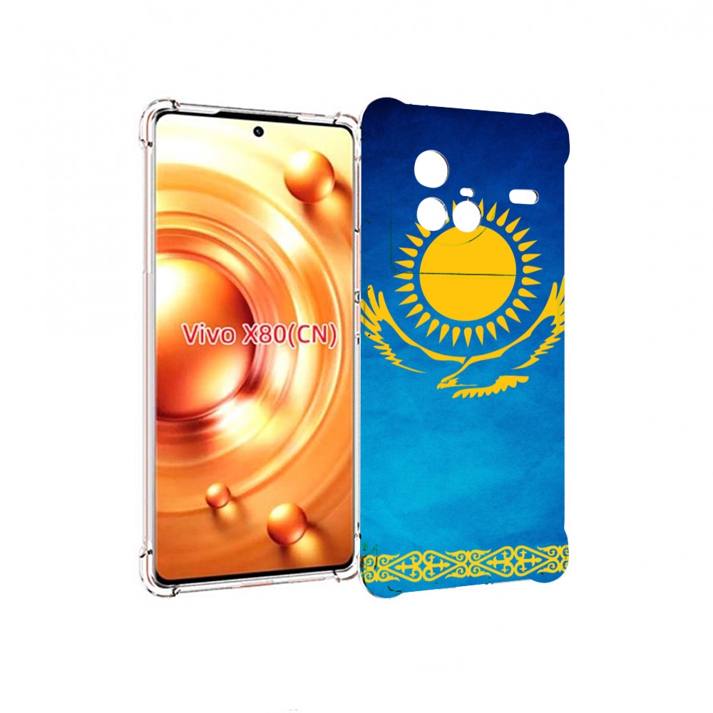 

Чехол Mypads Герб И Флаг Казахстана Для Vivo X80, Прозрачный, Tocco